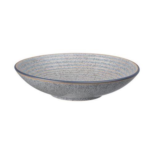 Denby - Studio Greyräfflad Skål 25,5 cm Grå