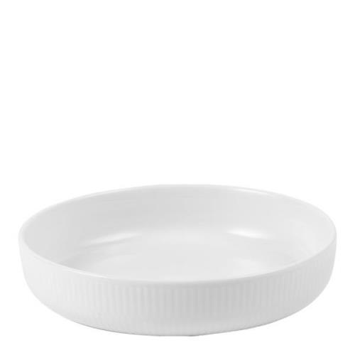 Royal Copenhagen - White Fluted Ungsform 19x19 cm