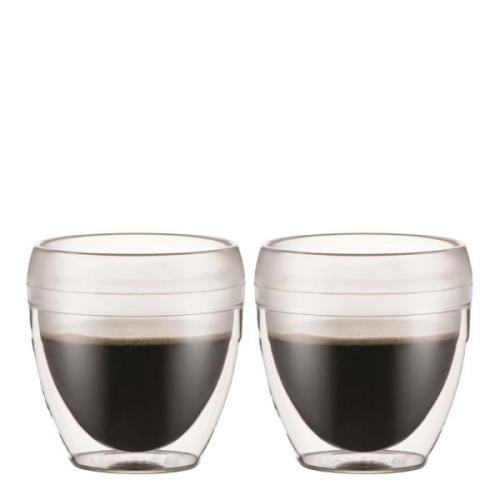 Bodum - Pavina Uutdoor Kopp 25 cl 2-pack Klar