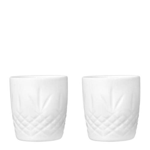 Frederik Bagger - Crispy Porcelain Mini Mugg 9,5 cl 2-pack Vit