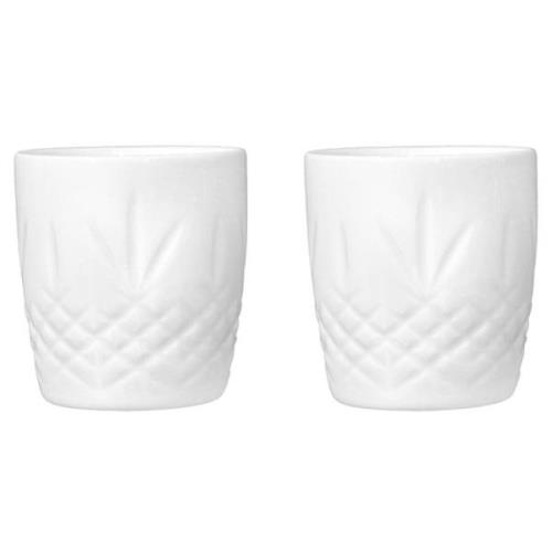 Frederik Bagger - Crispy Porcelain Mugg 28,5 cl 2-pack Vit