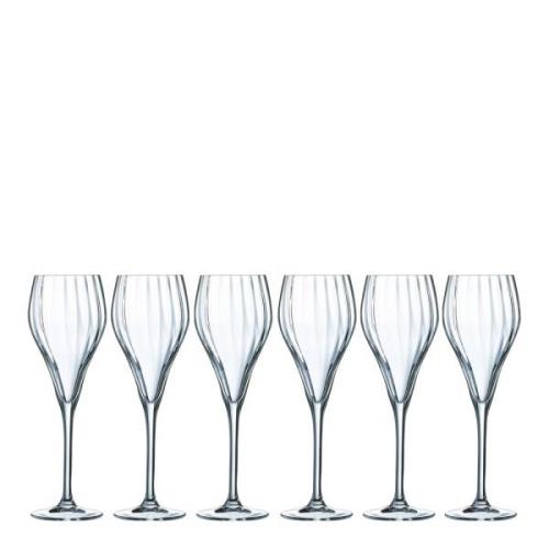 Chef & Sommelier - Symetrie Champagneglas 16 cl 6-pack Klar