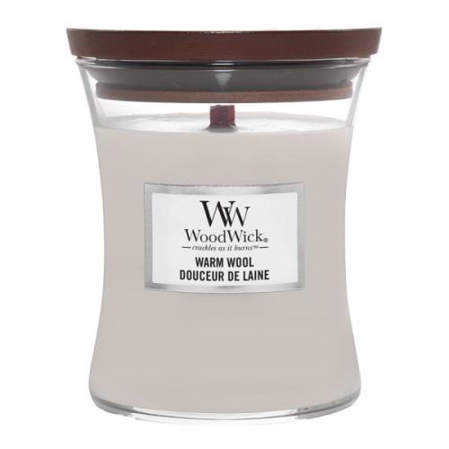 WoodWick - Hourglass doftljus medium warm wool nl