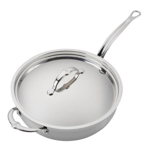 Hestan - Probond Traktörpanna med lock 28 cm 4,7 L Stål