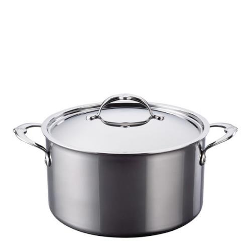 Hestan - Nanobond Gryta med lock 7,6 L Stål