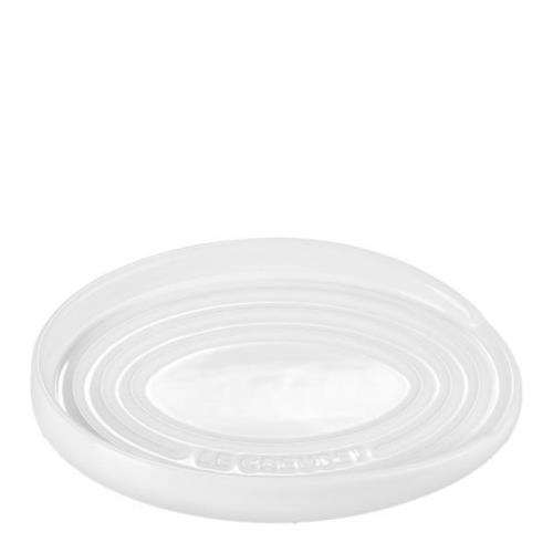 Le Creuset - Oval grytskedshållare 15 cm white