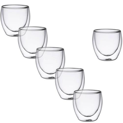 Modern House - Lundi mugg 6-pack 25 cl klar