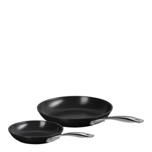 Le Creuset - ENSC stekpanna 2 delar 20+26 cm black