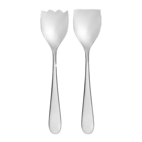 Alessi - Nuovo Milano salladsset 26 cm stål