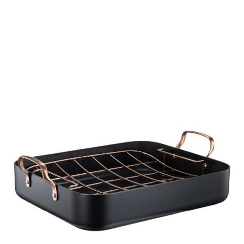 Modern House - Black Copper revbensform med galler 8,5 L svart/koppar