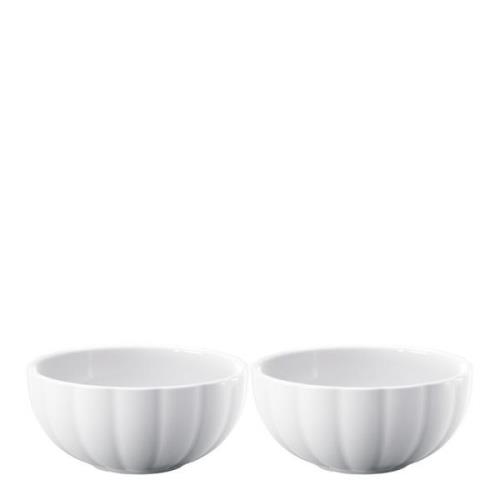 Georg Jensen - Bernadotte skål 6,5 cl 2-pack vit