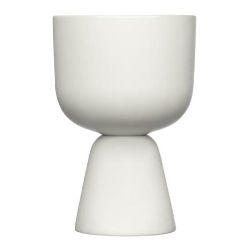 iittala - Nappula blomkruka 19x12,5 cm vit