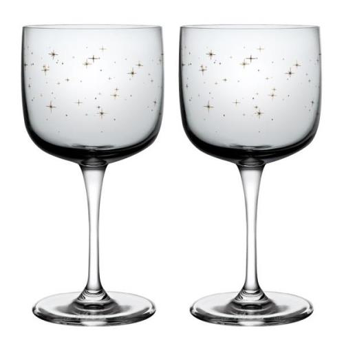 Villeroy & Boch - Winter Glow rödvinsglas med stjärndekor 2-pack 27 cl...