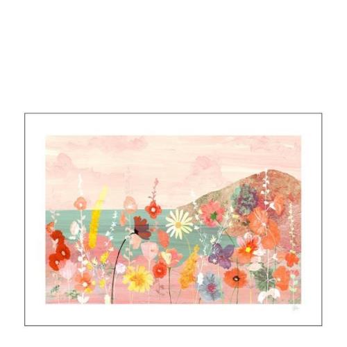 Poster & Frame - Violets Print House poster 30x40 cm flowerscape