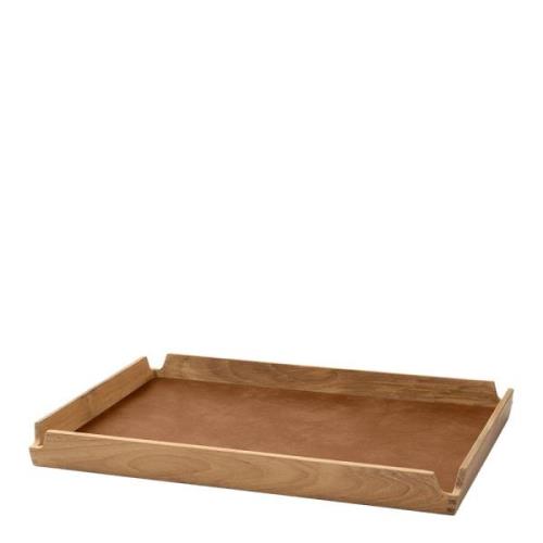 LIND DNA - Airy teak bricka 28,6x36,6 cm nupo natur