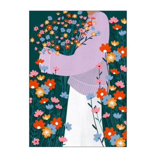 Poster & Frame - Bea Muller poster 50x70 cm wildflower garden