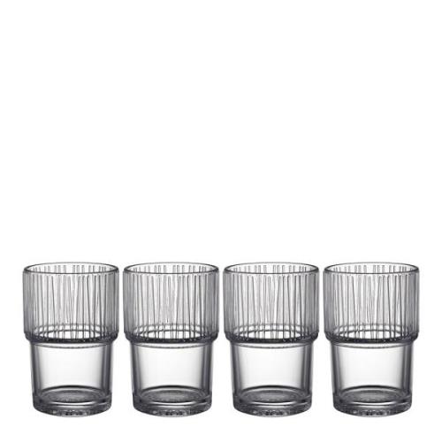 Bitz - Kusintha kaffeglas 38 cl 4-pack clear