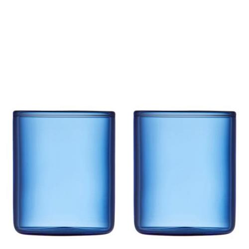 Lyngby Glas - Torino shotglass 6 cl 2-pack blå