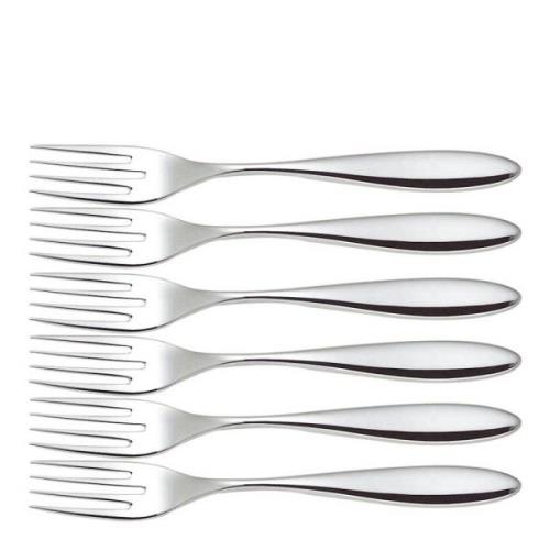 Alessi - Mami fiskgaffel 19 cm 6-pack rostfritt stål