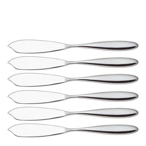 Alessi - Mami fiskkniv 21 cm 6-pack rostfritt stål