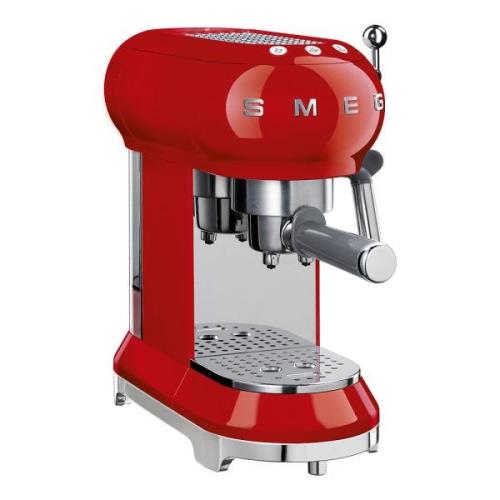 Smeg - Smeg Espressomaskin ECF01 Röd