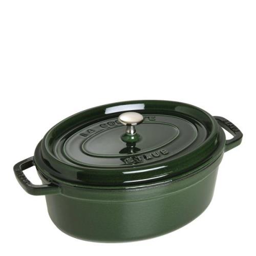 Staub - Gryta 4,2 L oval Grön