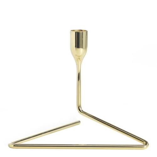 Born in Sweden - Puzzle Ljusstake 14 cm Guld