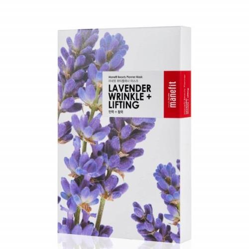 Manefit Beauty Planner Lavender Wrinkle + Lifting Mask (ask med 5 st)