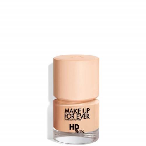 MAKE UP FOR EVER HD Skin Foundation Travel Size 12ml (Various Shades) ...