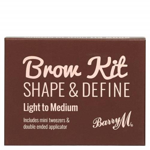 Barry M Cosmetics Brow Kit (Various Shades) - Light/Medium