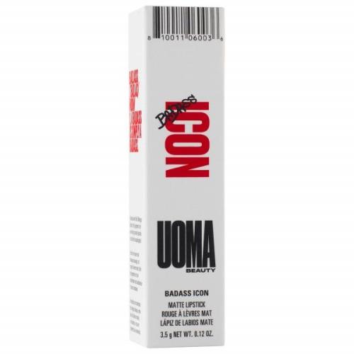 UOMA Beauty Badass Icon Concentrated Matte Lipstick 3.5ml (Various Sha...