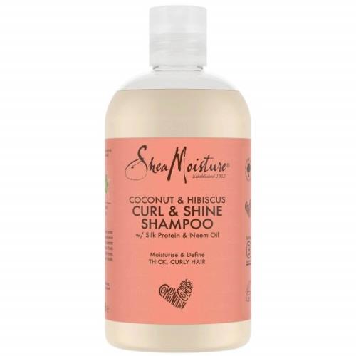 Shea Moisture Coconut & Hibiscus Curl & Shine Shampoo 379 ml