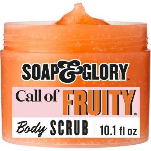 Soap & Glory Call of Fruity Body Scrub for Exfoliation and Smoother Sk...