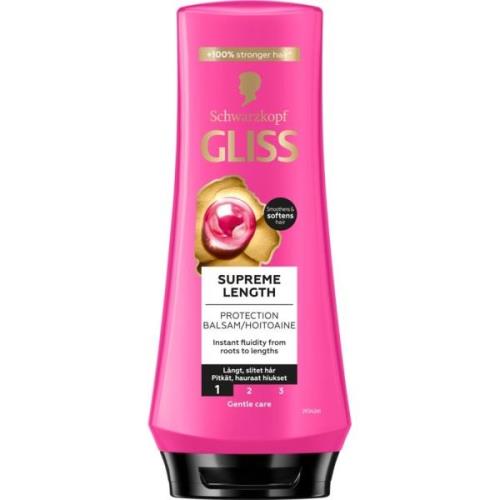 Schwarzkopf  Gliss Protection Conditioner Supreme Length  for Long Hai...