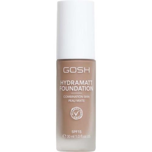 GOSH Hydramatt Foundation Dark - Yellow/Cold Undertone 016N - 30 ml