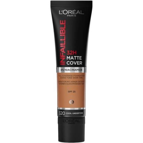 L'Oréal Paris Infaillible 32H Matte Cover Foundation 320 Cool Underton...