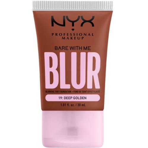 NYX Professional Makeup Bare With Me Blur Tint Foundation Deep Golden ...