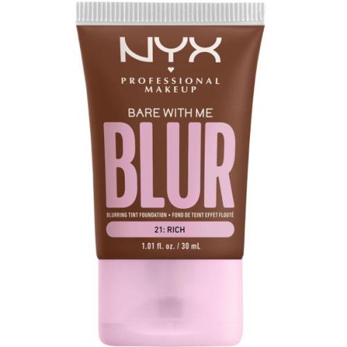 NYX Professional Makeup Bare With Me Blur Tint Foundation RICH 21 - 30...