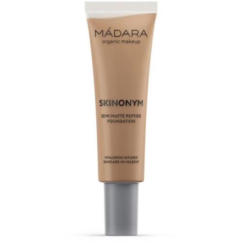 MÁDARA SKINONYM Semi-Matte Peptide Foundation #60 OLIVE - 30 ml