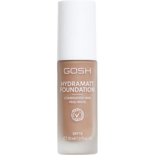 GOSH Hydramatt Foundation Medium Dark - Yellow/Cold Undertone 014N - 3...