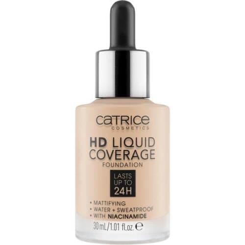 Catrice Hd Liquid Coverage Foundation 010 Light Beige - 30 ml