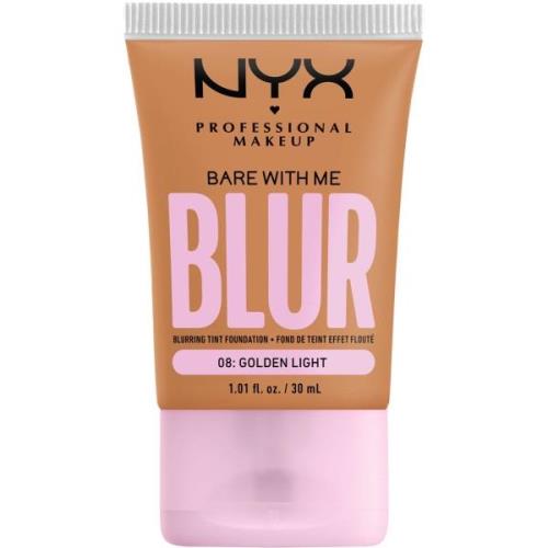 NYX Professional Makeup Bare With Me Blur Tint Foundation Golden Light...