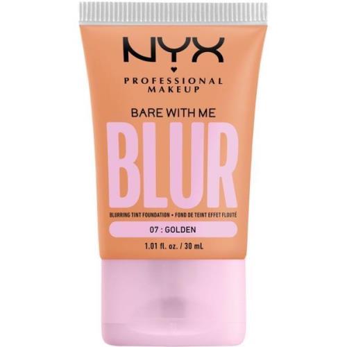 NYX Professional Makeup Bare With Me Blur Tint Foundation GOLDEN 07 - ...