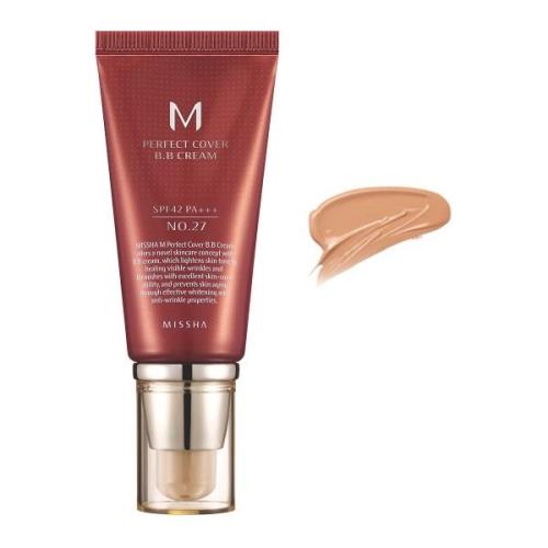 MISSHA M Perfect Cover BB Cream SPF42/PA+++ No.27 Honey Beige - 50 ml