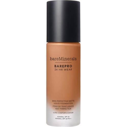 bareMinerals BarePro 24H Matte Liquid Foundation Medium Deep Medium De...