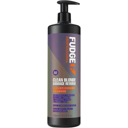 Fudge Clean Blonde Damage Rewind Shampoo - 1000 ml