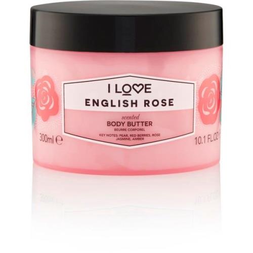 I love… English Rose Scented Body Butter - 300 ml