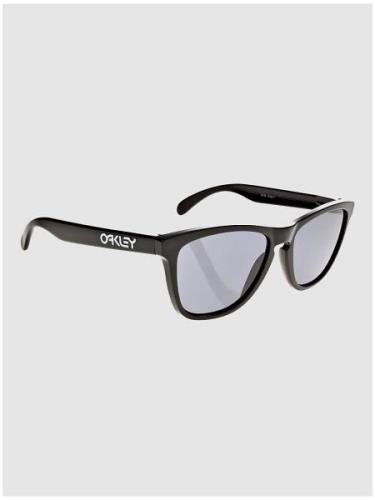 Oakley Frogskin Polished Black Solglasögon grey