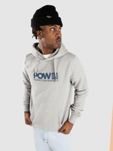 POW Protect Our Winters Logo Hoodie heather grey