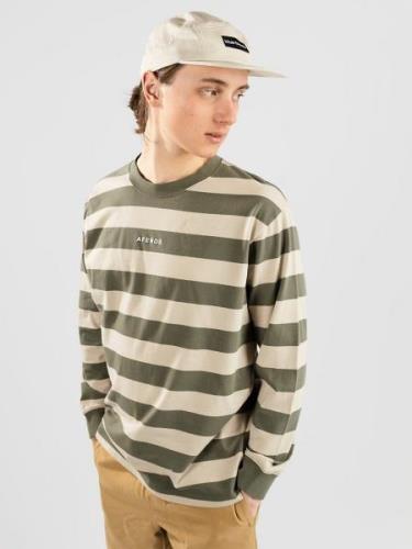 Afends Needle T-Shirt cypress stripe
